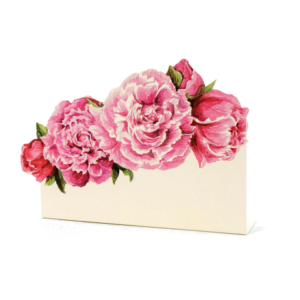 Hester & Cook Peony Place Card