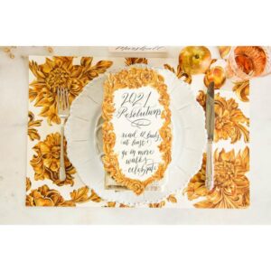 Hester & Cook Gold Flora Table Accent