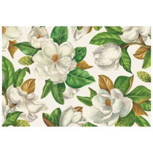Hester & Cook Magnolia Blooms Placemat